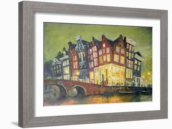 Bright Lights, Amsterdam, 2000-Antonia Myatt-Framed Giclee Print