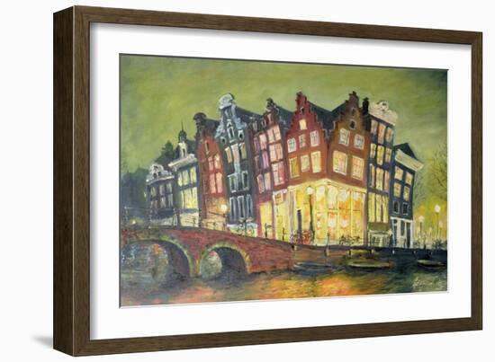 Bright Lights, Amsterdam, 2000-Antonia Myatt-Framed Giclee Print