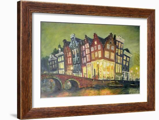 Bright Lights, Amsterdam, 2000-Antonia Myatt-Framed Giclee Print