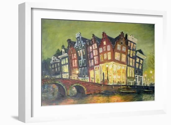 Bright Lights, Amsterdam, 2000-Antonia Myatt-Framed Giclee Print