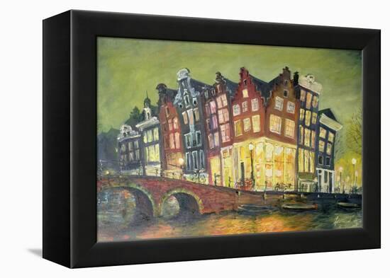 Bright Lights, Amsterdam, 2000-Antonia Myatt-Framed Premier Image Canvas