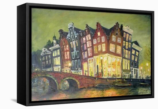 Bright Lights, Amsterdam, 2000-Antonia Myatt-Framed Premier Image Canvas