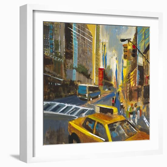 Bright Lights, Big City I-Liz Jardine-Framed Art Print