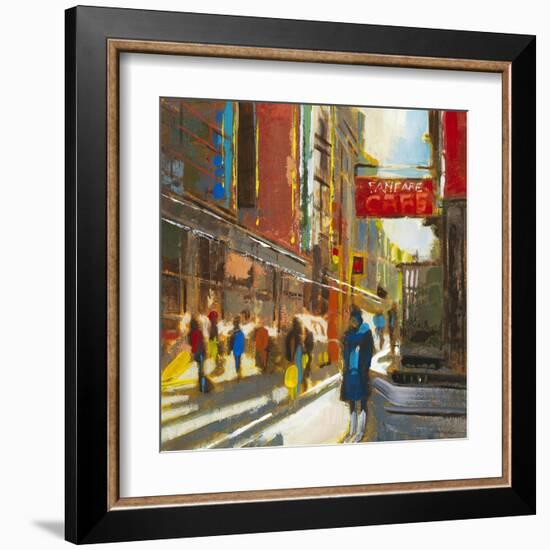 Bright Lights, Big City III-Liz Jardine-Framed Art Print