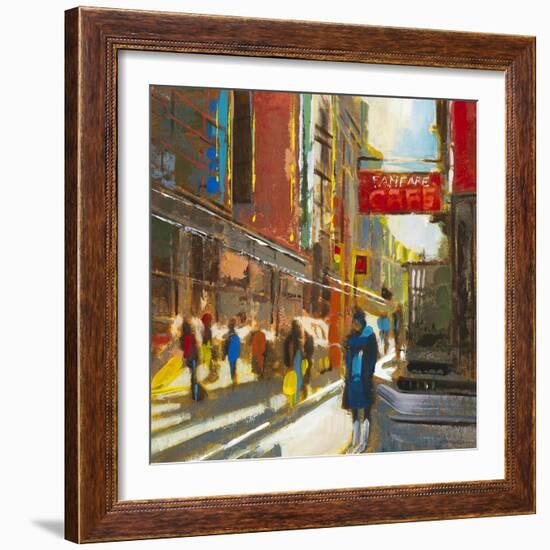 Bright Lights, Big City III-Liz Jardine-Framed Art Print