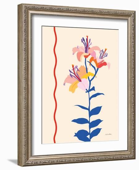 Bright Lilies-Sara Zieve Miller-Framed Art Print