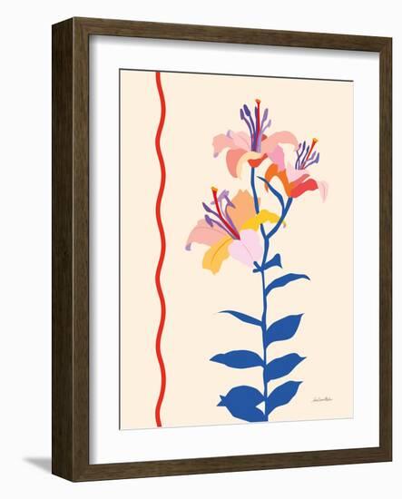 Bright Lilies-Sara Zieve Miller-Framed Art Print