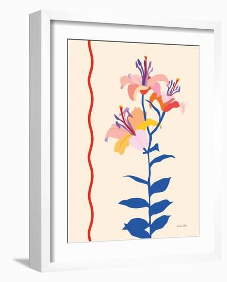 Bright Lilies-Sara Zieve Miller-Framed Art Print