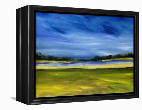 Bright Marsh III-Erin McGee Ferrell-Framed Stretched Canvas