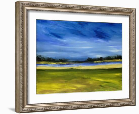 Bright Marsh III-Erin McGee Ferrell-Framed Art Print