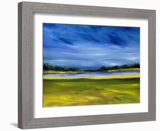 Bright Marsh III-Erin McGee Ferrell-Framed Art Print