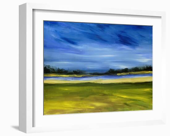 Bright Marsh III-Erin McGee Ferrell-Framed Art Print