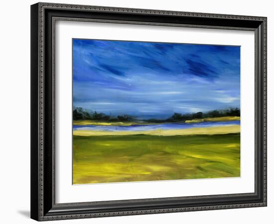 Bright Marsh III-Erin McGee Ferrell-Framed Art Print