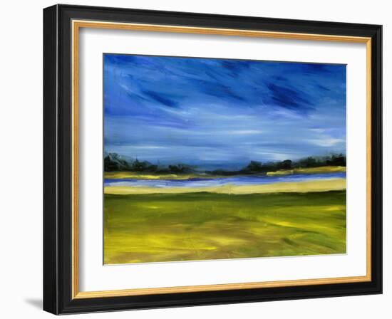 Bright Marsh III-Erin McGee Ferrell-Framed Art Print