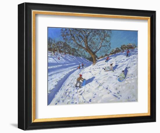 Bright Morning, Chatsworth, 2013-Andrew Macara-Framed Giclee Print