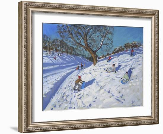 Bright Morning, Chatsworth, 2013-Andrew Macara-Framed Giclee Print