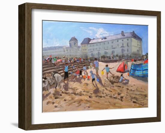 Bright Morning, Llandudno, 2009-Andrew Macara-Framed Giclee Print