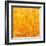 Bright Orange Scattered Triangles Background-Enka Parmur-Framed Premium Giclee Print