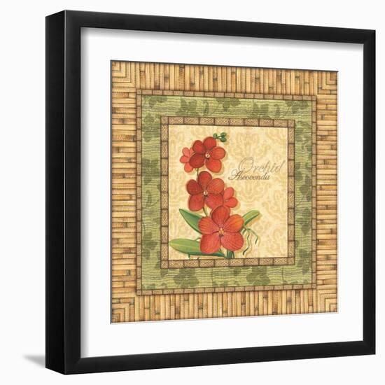 Bright Orchids I-Charlene Audrey-Framed Art Print