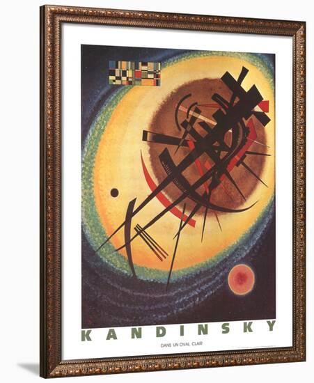 Bright Oval-Wassily Kandinsky-Framed Collectable Print