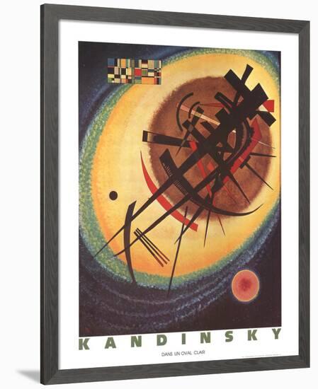 Bright Oval-Wassily Kandinsky-Framed Collectable Print