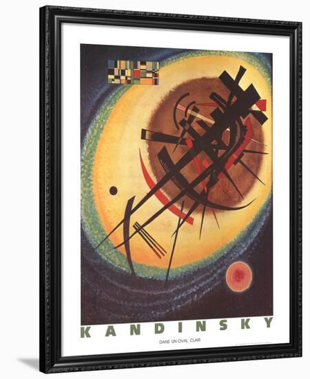 Bright Oval-Wassily Kandinsky-Framed Collectable Print