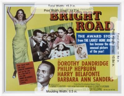 Bright Road Dorothy Dandridge Harry Belafonte 1953 Photo Art Com