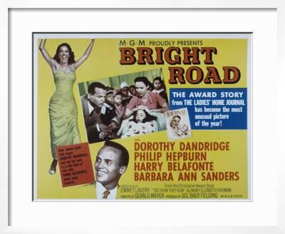 Bright Road Dorothy Dandridge Harry Belafonte 1953 Photo Art Com