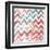 Bright Rustic Chevron-Patricia Pinto-Framed Art Print