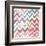 Bright Rustic Chevron-Patricia Pinto-Framed Art Print