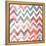 Bright Rustic Chevron-Patricia Pinto-Framed Stretched Canvas