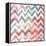 Bright Rustic Chevron-Patricia Pinto-Framed Stretched Canvas