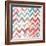 Bright Rustic Chevron-Patricia Pinto-Framed Art Print