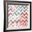 Bright Rustic Chevron-Patricia Pinto-Framed Premium Giclee Print