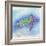 Bright Sea turtle-Kimberly Glover-Framed Giclee Print