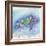 Bright Sea turtle-Kimberly Glover-Framed Premium Giclee Print