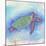 Bright Sea turtle-Kimberly Glover-Mounted Giclee Print