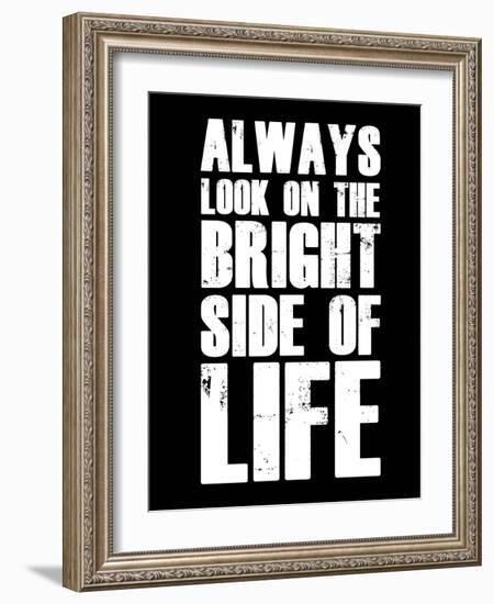 Bright Side of Life  Black-NaxArt-Framed Art Print