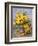 Bright Smile - Roses in a Silver Vase-Albert Williams-Framed Giclee Print