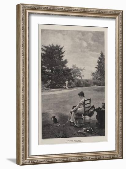 Bright Summer-Marcus Stone-Framed Giclee Print