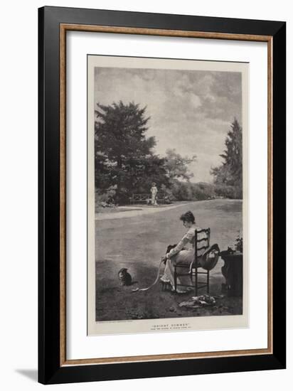 Bright Summer-Marcus Stone-Framed Giclee Print