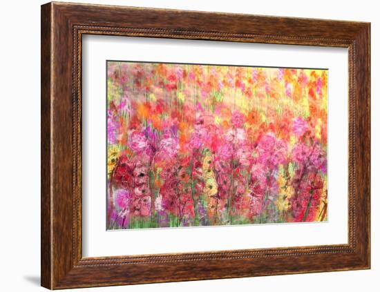 Bright sunshine light me up-Claire Westwood-Framed Art Print