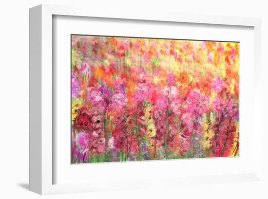 Bright sunshine light me up-Claire Westwood-Framed Art Print