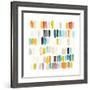 Bright Swatches I-June Vess-Framed Art Print