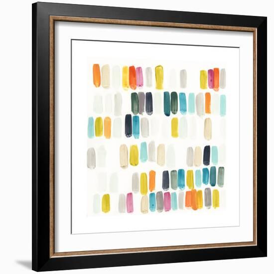 Bright Swatches I-June Vess-Framed Art Print