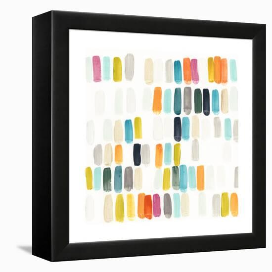 Bright Swatches II-June Vess-Framed Stretched Canvas