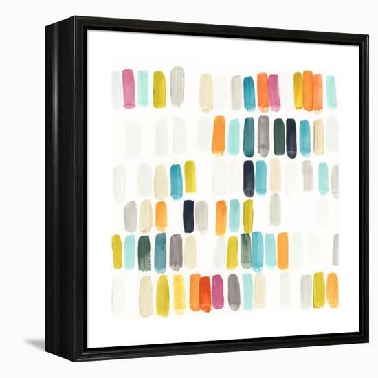 Bright Swatches II-June Vess-Framed Stretched Canvas