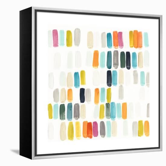 Bright Swatches II-June Vess-Framed Stretched Canvas