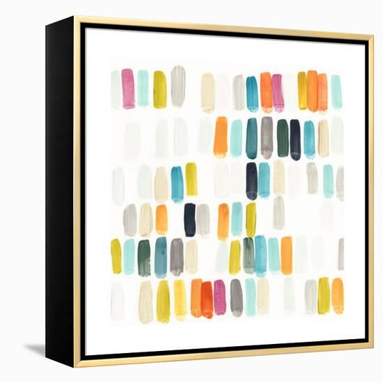 Bright Swatches II-June Vess-Framed Stretched Canvas