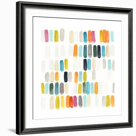 Bright Swatches II-June Vess-Framed Giclee Print